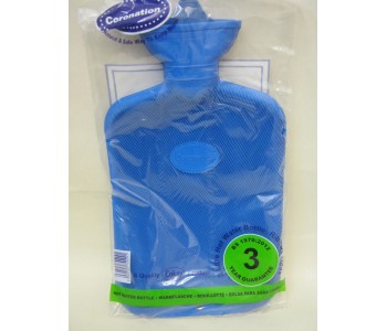 CORONATION HOT WATER BOTTLE BOTH SIDE RIBBED WITH HANDLE